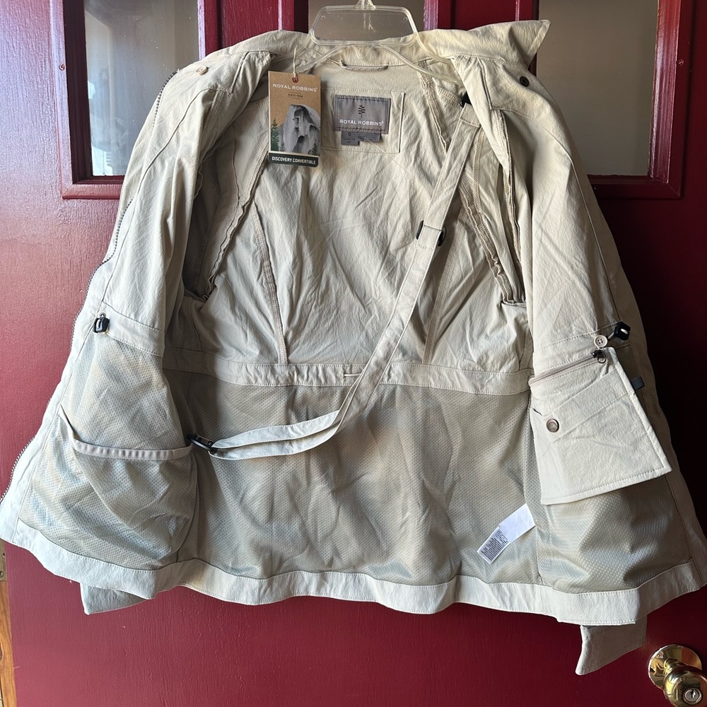 Royal Robbins Light Tan Safari Utility Jacket - Picture 6 of 16